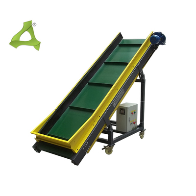 Slope type belt conveyor