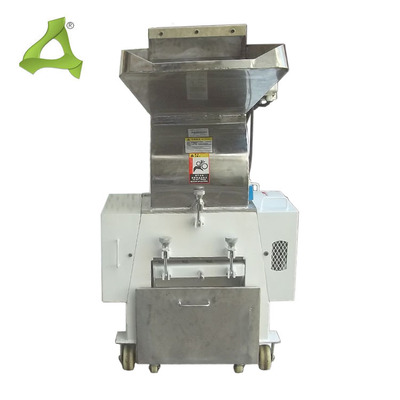 Customized 10HP crusher stainless steel feeding hopper