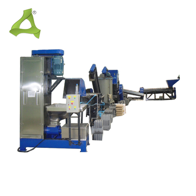 PET bottle chemical barrel crushing, cleaning and recycling production line