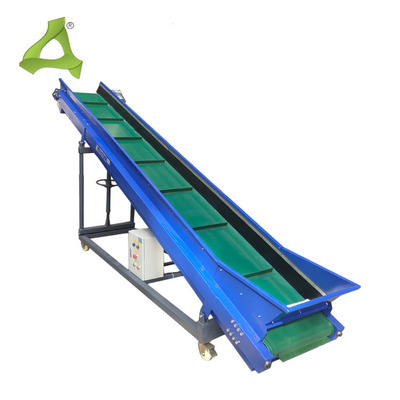 Slope type belt conveyor