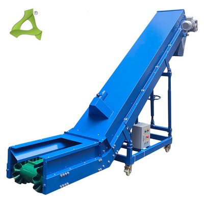 Parallel+inclined belt conveyor+sealing cover