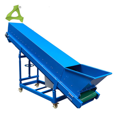 Slope belt conveyor+sealing cover