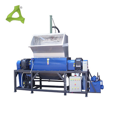 Automatic pressure plate dual axis shredder