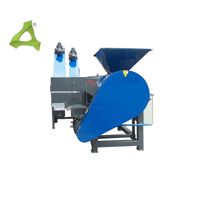 Hexagonal twin screw cleaning machine