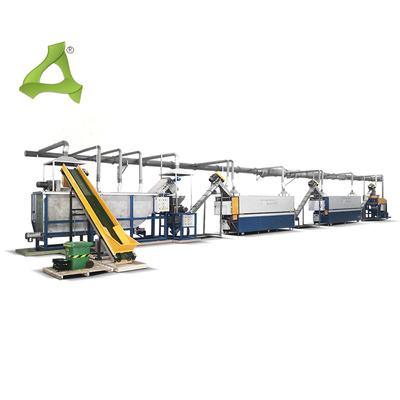 Lithium battery recycling production line